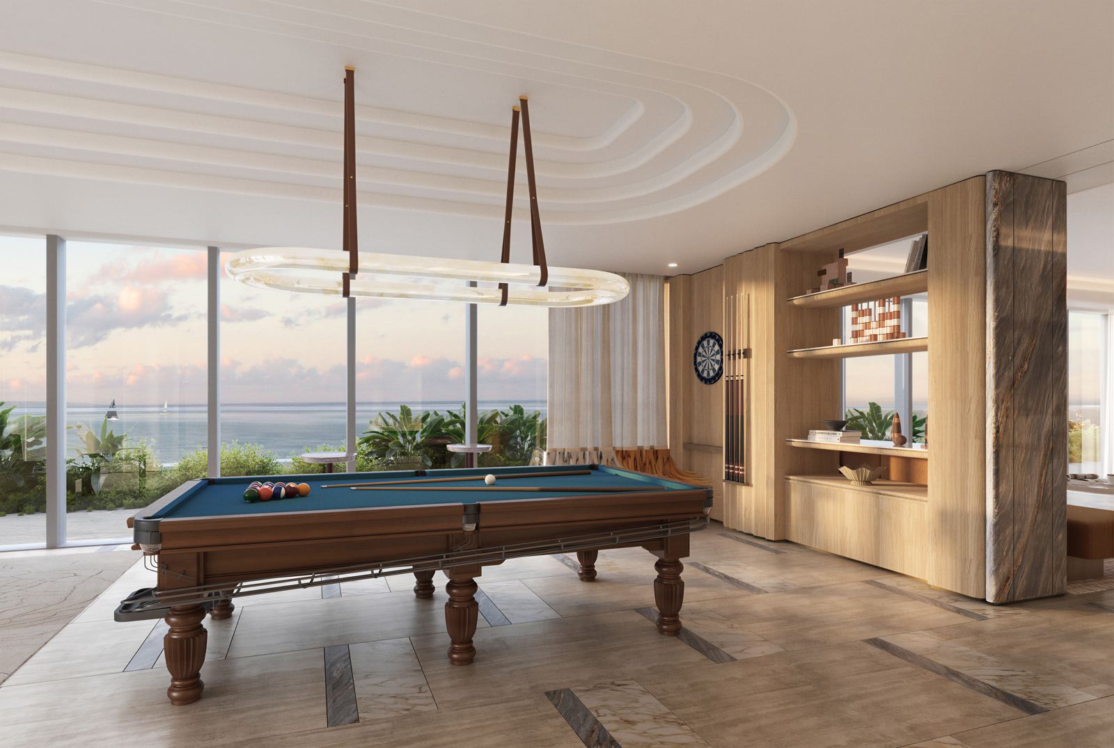 Billiards and games lounge